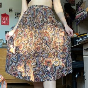 Vintage MIDI skirt